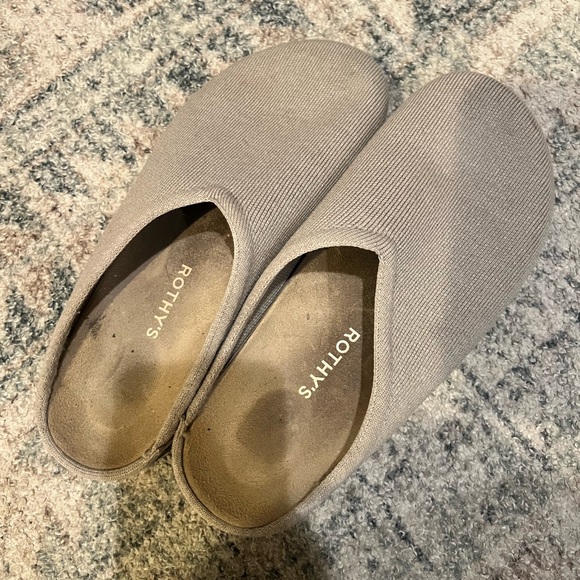 Rothy's Shoes - Rothy's Beige Slip-On Loafers clogs